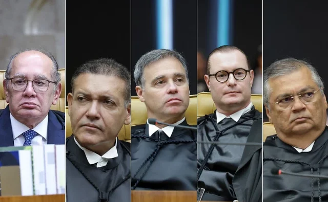 Cinco ministros do STF aparecem como sócios de 11 empresas