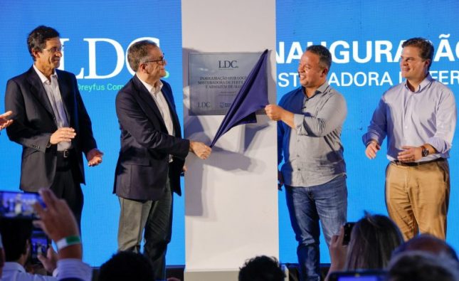 Cláudio Ferreira prestigia inauguração de complexo bilionário da LDC em Rondonópolis
