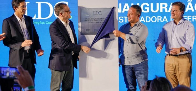 Cláudio Ferreira prestigia inauguração de complexo bilionário da LDC em Rondonópolis