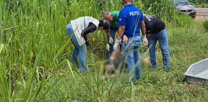 Corpo com sinais de tortura é encontrado às margens da BR-364; vídeo