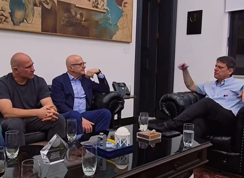Em São Paulo, Abilio discute PPPs com Tarcísio