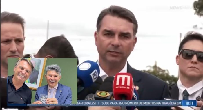 Flávio Bolsonaro confirma: José Medeiros é o nome de Bolsonaro para o Senado em MT