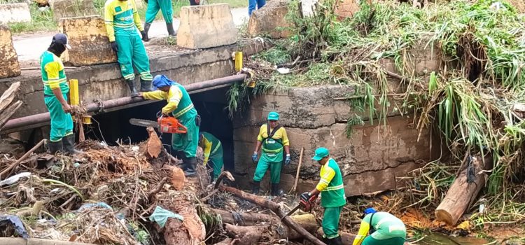 Gestão Abilio mobiliza força-tarefa e intensifica limpeza após temporal