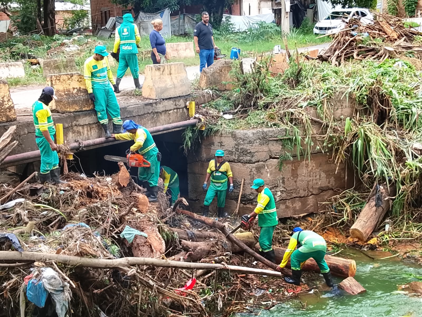 Gestão Abilio mobiliza força-tarefa e intensifica limpeza após temporal