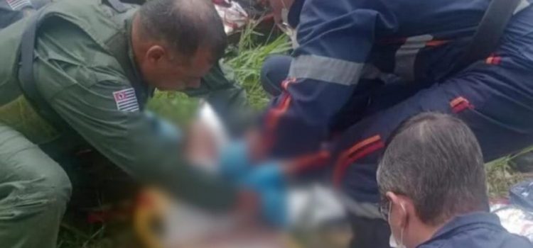 Idosa tem braços e perna amputados após ataque de pitbulls no meio da rua; vídeo fortíssimo