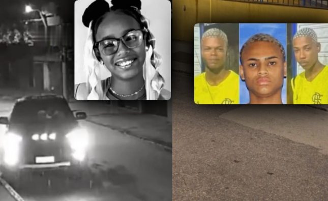 Integrantes do CV envolvidos na morte de menina de 8 anos são desovados no meio da rua; vídeo forte