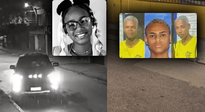 Integrantes do CV envolvidos na morte de menina de 8 anos são desovados no meio da rua; vídeo forte