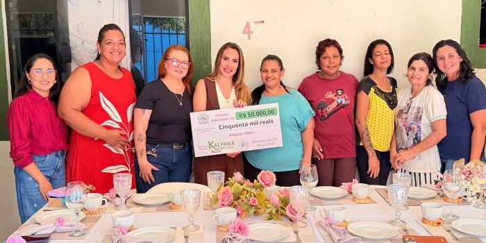 Kalynka entrega emenda parlamentar à Casa de Apoio Talita Cume e reforça compromisso com mulheres em vulnerabilidade