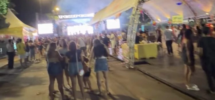 Lunático é preso após ameaçar foliões com faca e causar reboliço no Rondon Folia