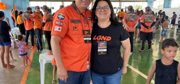 Neles Farias participa de ação dos Legendários e destaca importância da cidadania e da fé