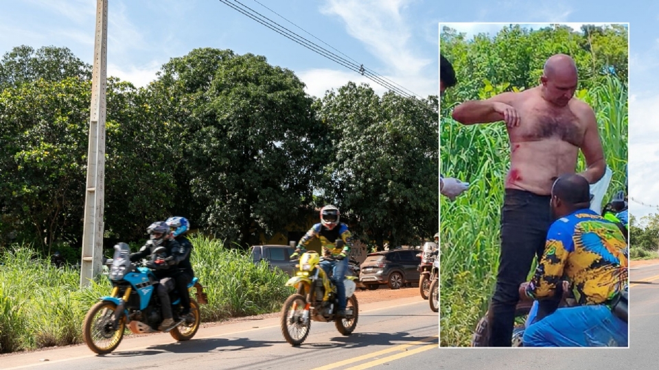 Prefeito Abilio sofre acidente de moto e sofre ferimentos leves; veja