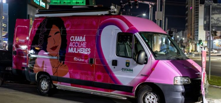 Prefeitura de Cuiabá reforça proteção às mulheres com van do projeto “Cuiabá Acolhe Mulheres”