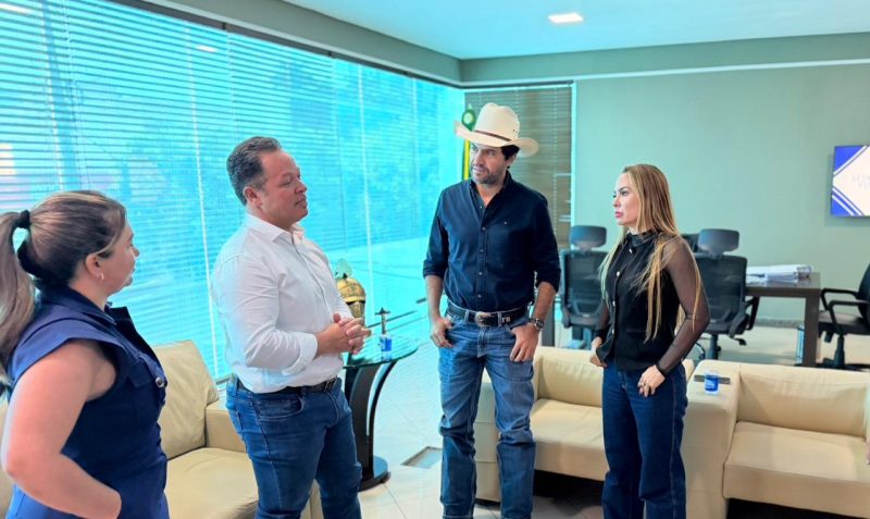 Vereadora Kalynka cumpre agenda com Thiago Boava e reforça legado de inclusão em Rondonópolis