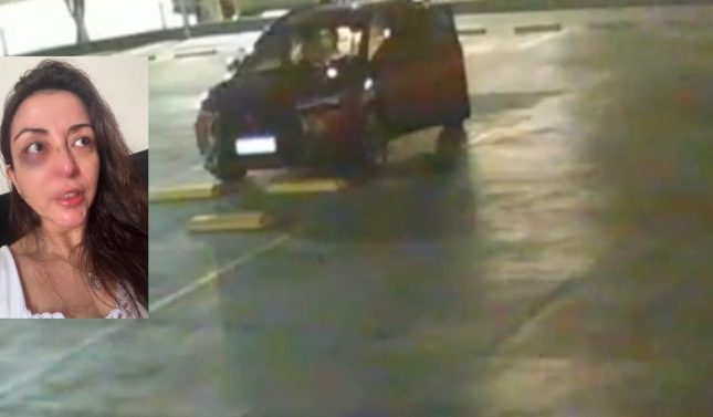 Vídeos mostram homem espancando brutalmente a ficante após festa em Rondonópolis