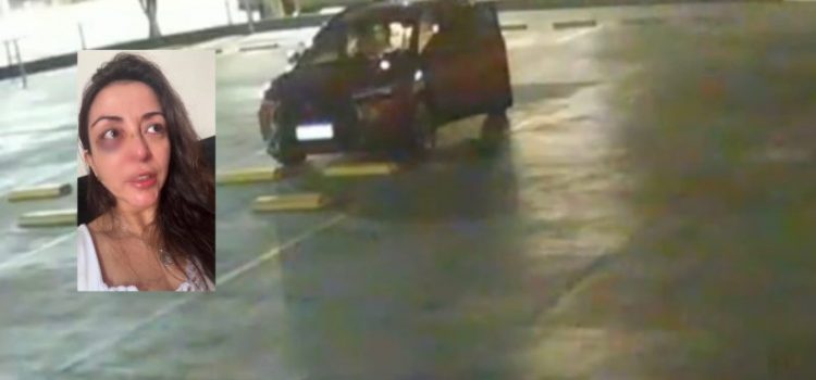 Vídeos mostram homem espancando brutalmente a ficante após festa em Rondonópolis