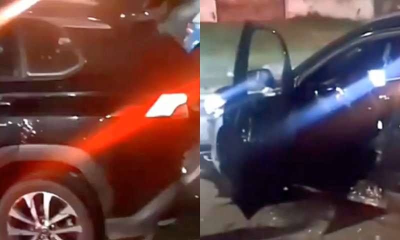 Vulgo ‘Primavera’ tem carro metralhado por facção rival e agoniza até a morte às margens da Avenida Brasil; vídeo
