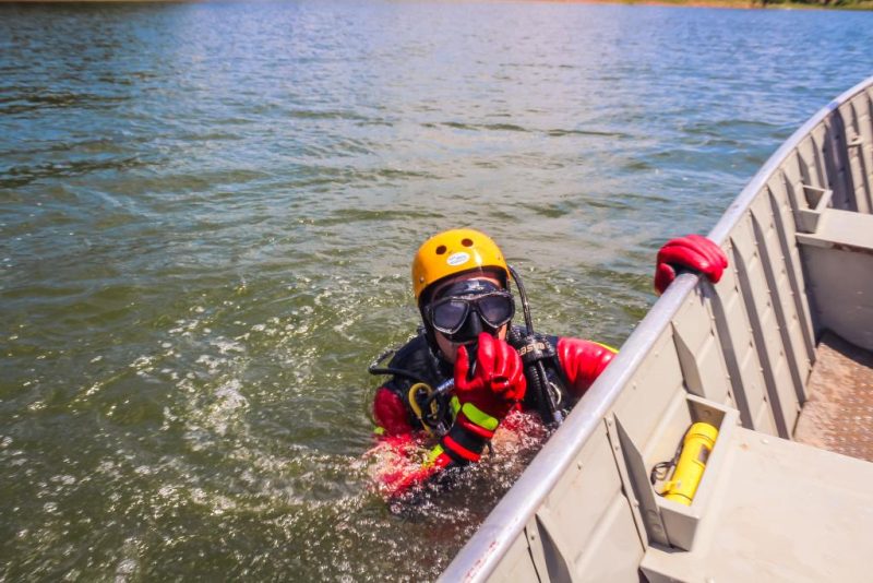 Afogamento no Rio Vermelho: homem desaparece e bombeiros iniciam buscas em Rondonópolis
