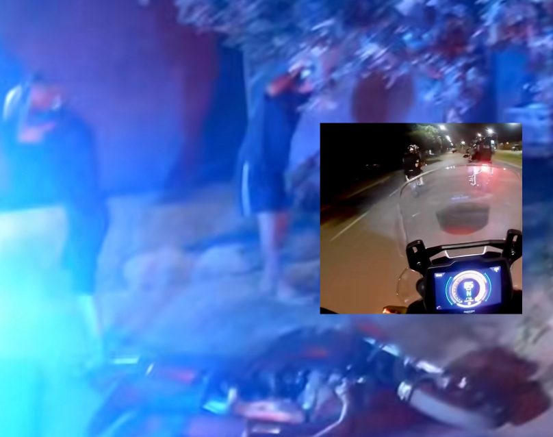 “Amostradinho” empina moto, foge da PM e acaba detido em Rondonópolis; vídeo mostra perseguição