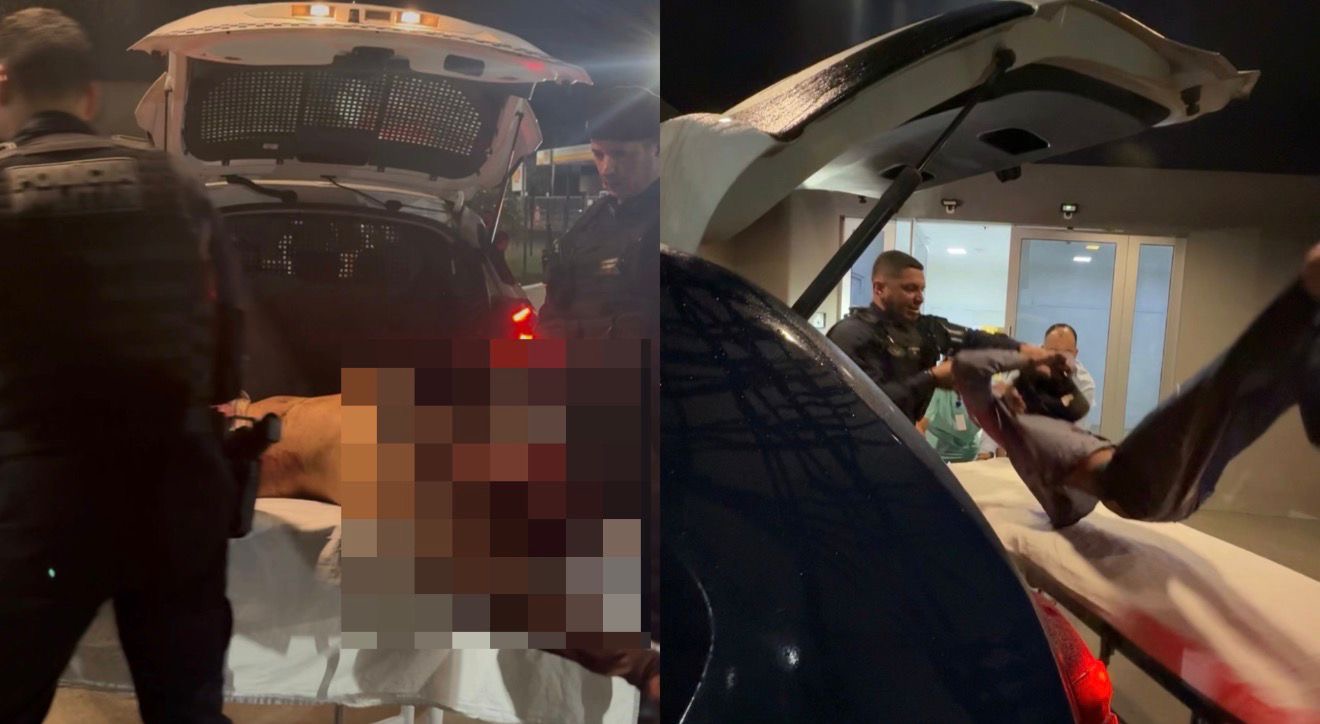 Assaltantes morrem após invadirem casa e trocarem tiros com a PM em MT; imagens fortes