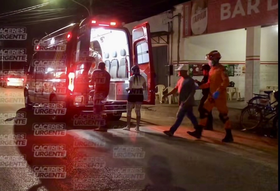 Ataque de facção em bar termina com dois baleados no Hospital Regional; vídeo