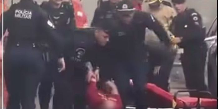 Bombeiro surtado ameaça companheira após suposto chifre e incendeia a própria casa; vídeo