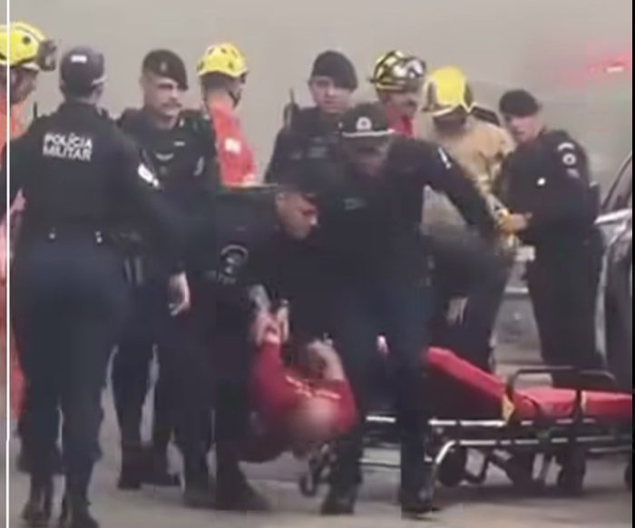 Bombeiro surtado ameaça companheira após suposto chifre e incendeia a própria casa; vídeo