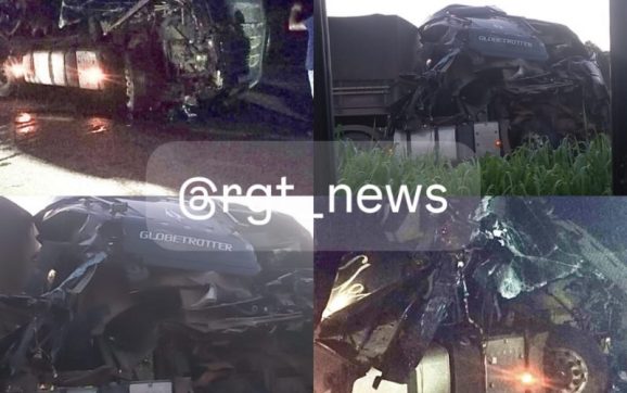 Caminhoneiro escapa da morte após colidir brutalmente contra carreta na BR-163 em Rondonópolis; imagens mostram destruição