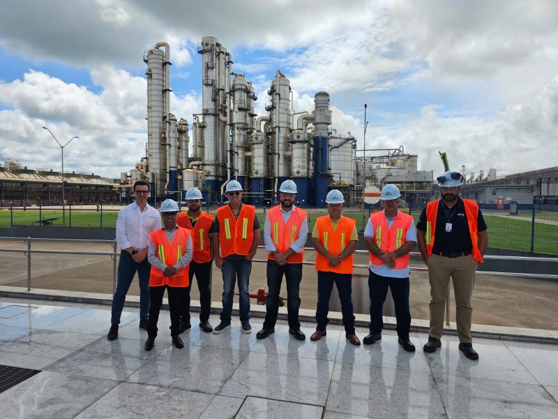 Comitiva de vereadores de Rondonópolis realizam visita técnica em bioindústria da Inpasa em Sinop