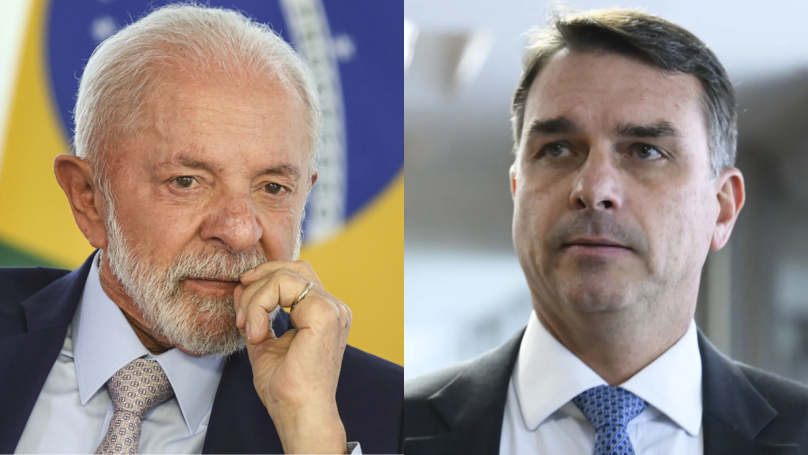 Flávio Bolsonaro venceria Lula no 2º turno por 48,8% a 40,5%, diz Futura/Apex