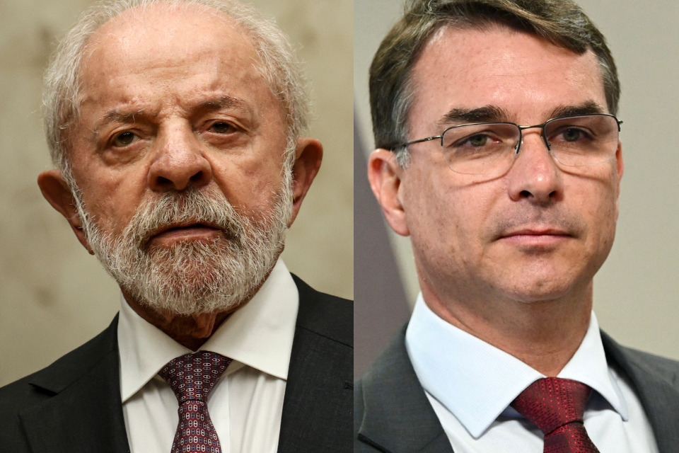 Flávio Bolsonaro surge numericamente na frente de Lula em eventual segundo turno, diz Atlas/Intel
