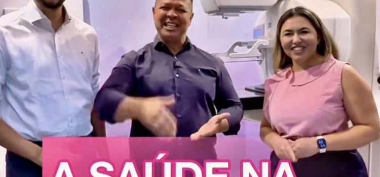 Gestão Cláudio entrega primeiro aparelho de mamografia da rede municipal e amplia prevenção ao câncer