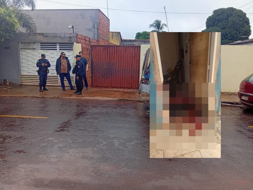 Homem mata a mulher a facadas e tenta tirar a própria vida em Rondonópolis; vídeo e imagem forte