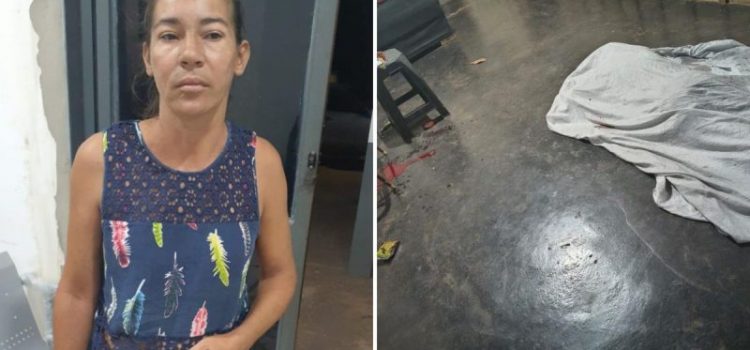 Homem mata esposa a facadas, filhos se vingam, somem com o padrasto e são presos no velório em MT