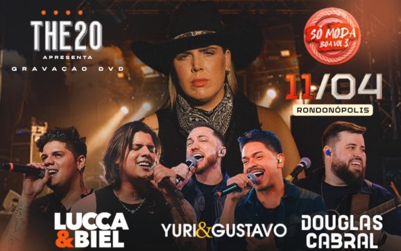 Karol Moura grava DVD do Só Moda Boa no The20 em Rondonópolis com participações de destaque; vídeo