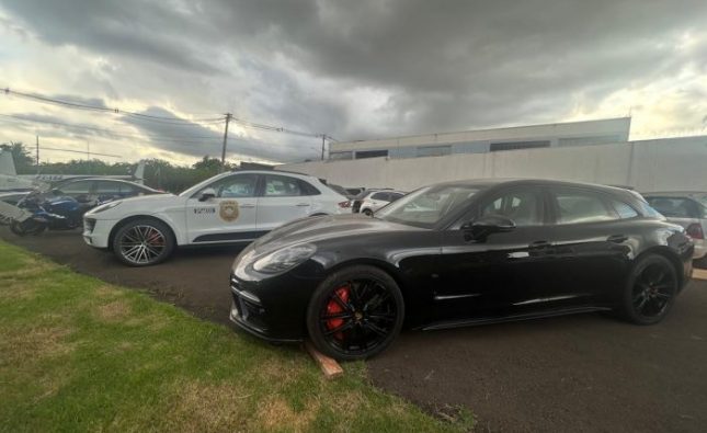 Líder do CV em Rondonópolis tem Porsche de R$ 1 milhão apreendido em operação contra lavagem de dinheiro; vídeo