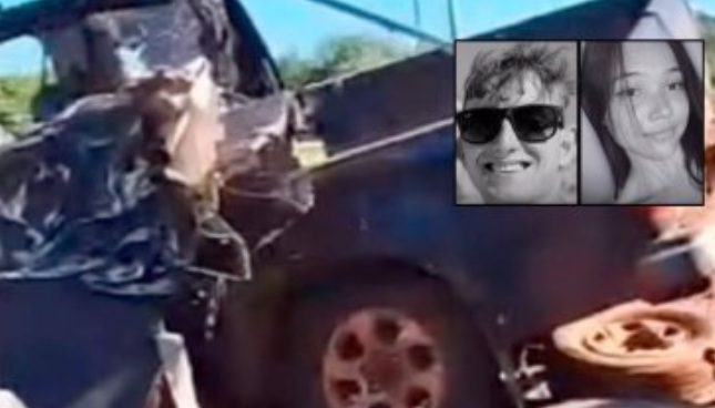 Motorista colocou jovem em S10 e teria colidido propositalmente em carreta na BR-163; ambos morreram