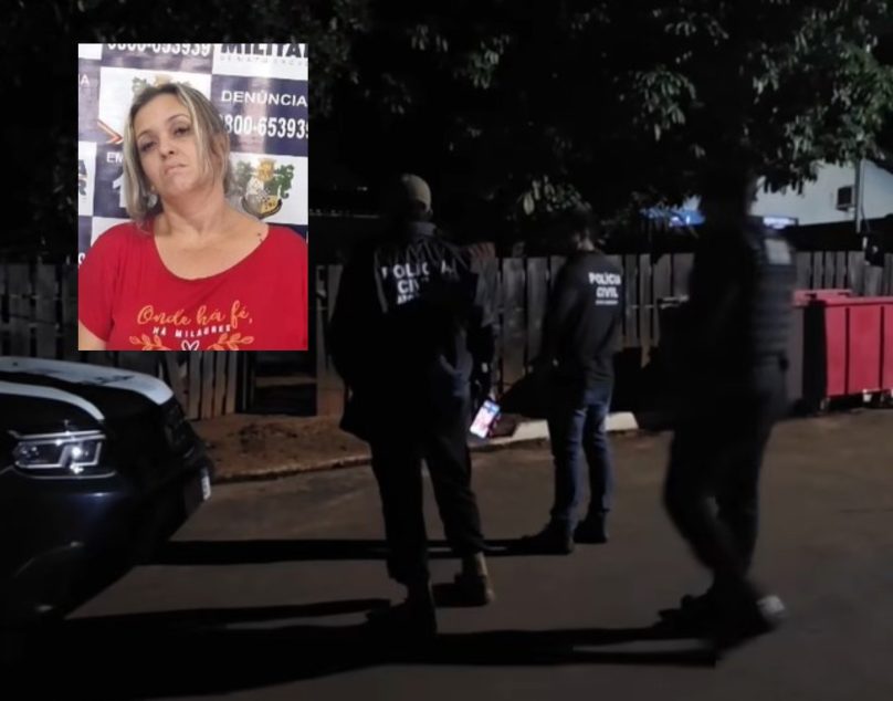 Mulher é assassinada por pistoleiro encapuzado dentro de casa na frente de amigos em MT; vídeo