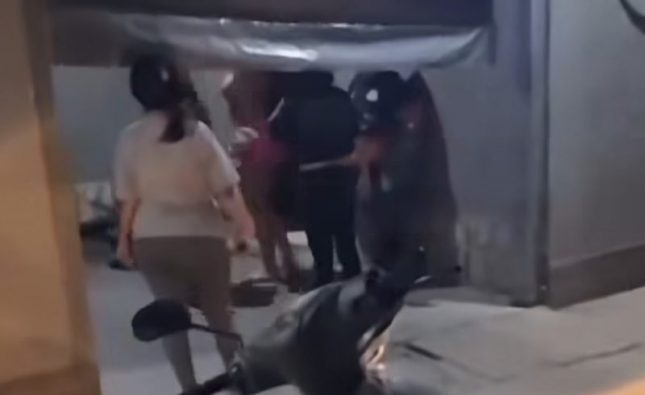 Mulher flagra marido no motel com ‘gata do job’ e travesti compartilha vídeo em MT