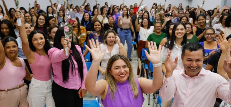 Mulheres atingem 80,44% no quadro de servidores na gestão Cláudio Ferreira