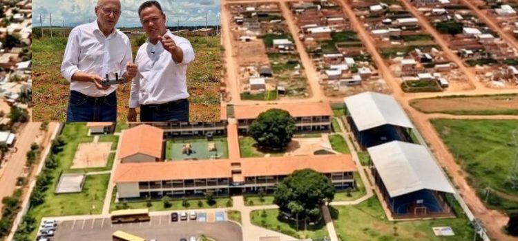 “ULTRA-MODERNA” | Ao lado de Pivetta, Cláudio comemora nova escola estadual integrada no Alfredo de Castro