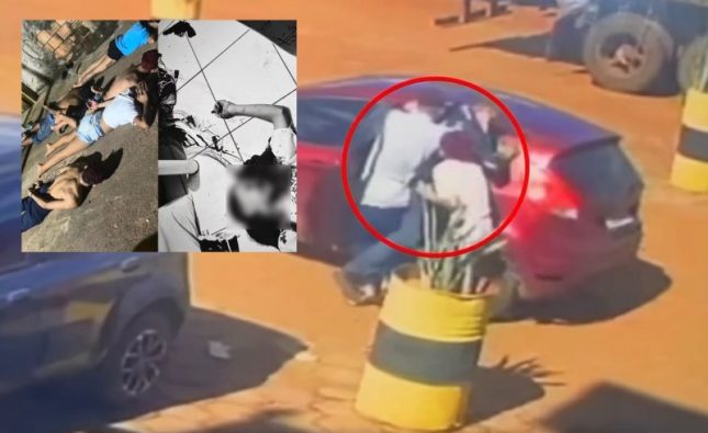 Vídeo mostra sequestro que terminou com faccionado morto, reféns torturados e 5 presos em MT; assista