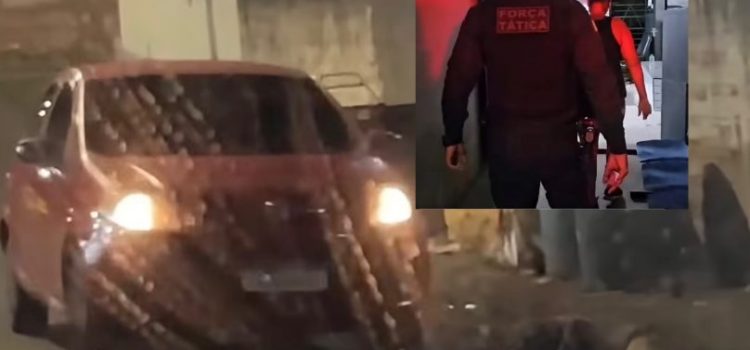 Absurdo: vídeo mostra mulher atropelando e passando por cima da cabeça de morador de rua