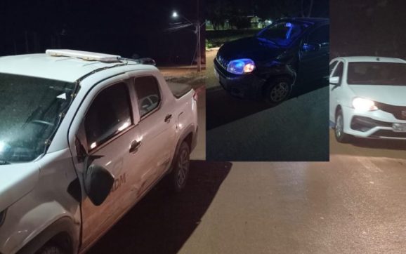 Bêbado invade pista contrária, causa forte colisão e acaba preso em Rondonópolis
