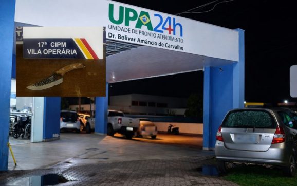 Casal “apaixonado” cai na pancada, usa pedra e faca, e homem acaba na UPA ferido em Rondonópolis