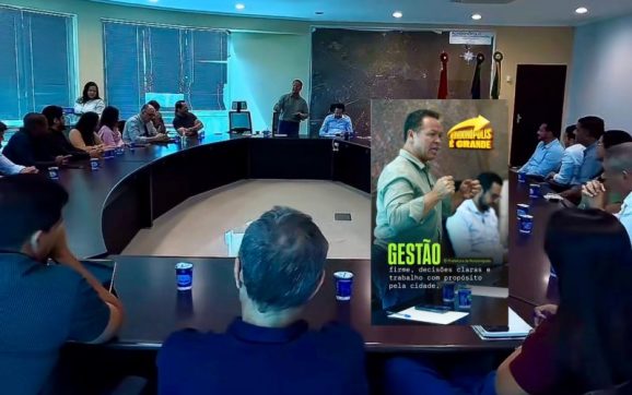 Cláudio reúne secretariado, reforça coesão e mantém foco nas grandes entregas de Rondonópolis