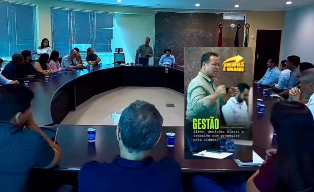 Cláudio reúne secretariado, reforça coesão e mantém foco nas grandes entregas de Rondonópolis