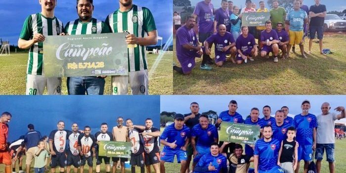 Com apoio de Nininho, Regional Norte Araguaia reúne 19 equipes e movimenta o futebol veterano em São José do Xingu
