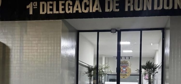 Filho atinge rosto da mãe, ingere água sanitária após surto e acaba detido em Rondonópolis