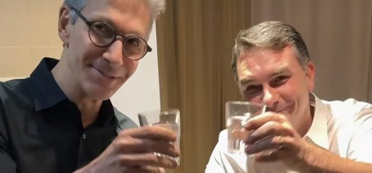 Flávio e Zema aparecem juntos e agitam as redes: ‘A dupla que eu quero’; vídeo