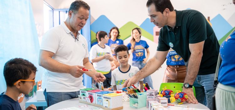 Gestão Cláudio garante novos materiais para alunos com necessidades específicas na rede municipal